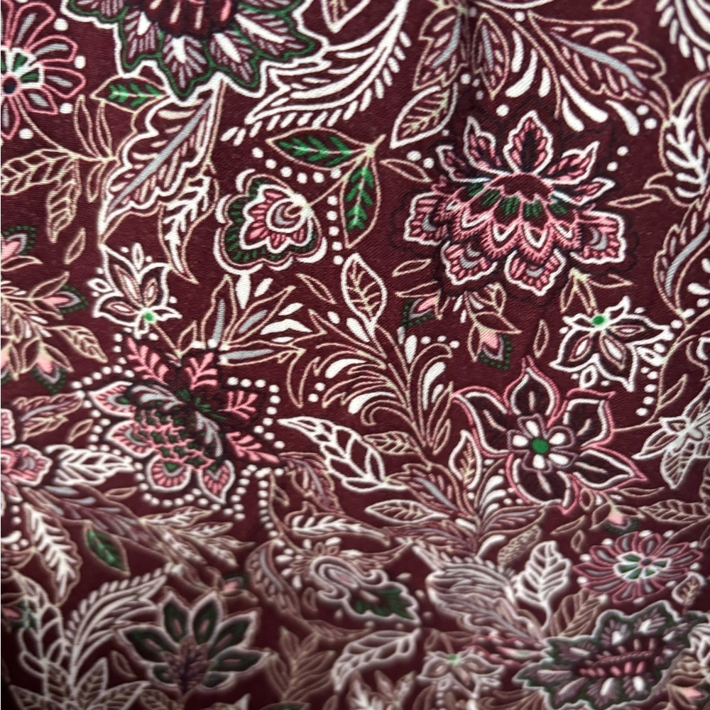 Lands' End Pleated Top 2X - Picture 3 of 4